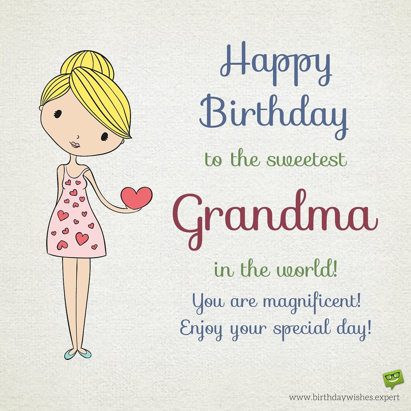 70 Touching Birthday Wishes for Your Grandma's Special Day