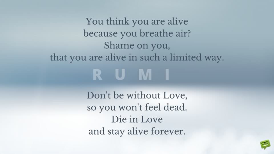 Granny Off The Road 27 Citations De Rumi And Even More