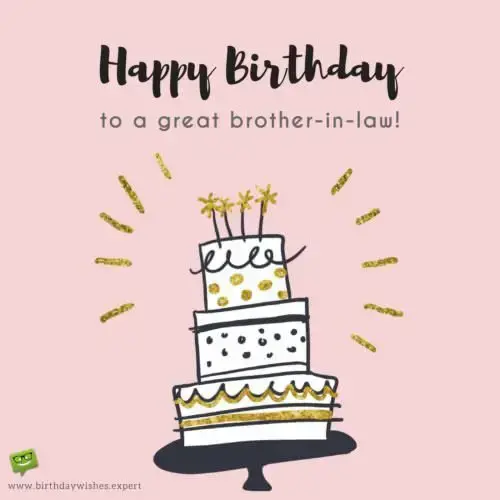 Happy Birthday to a great brother-in-law.