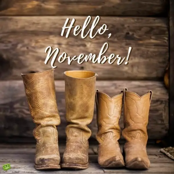 Hello, November!