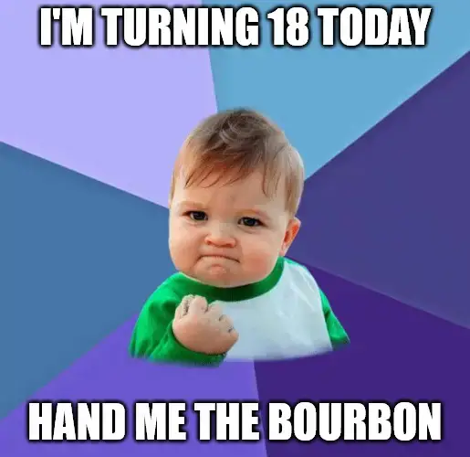 Yes baby birthday meme