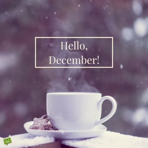 Hello, December!