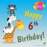 Happy 6th Birthday! Happy 6th Birthday!