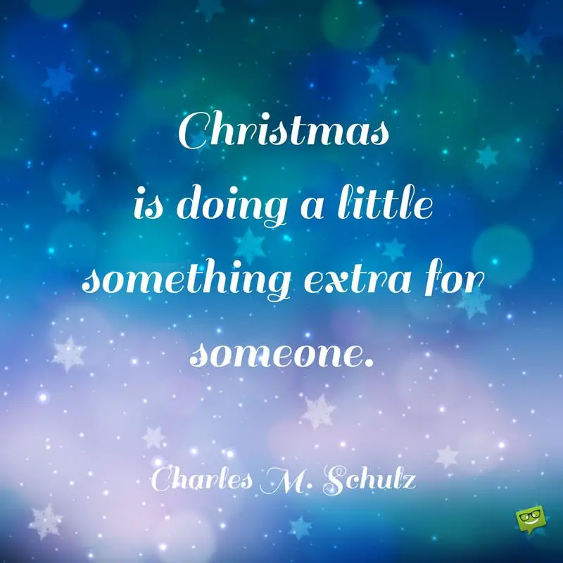 christmas quotes helping others