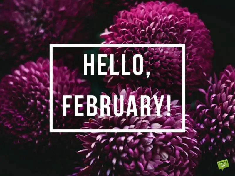 Hello, February!