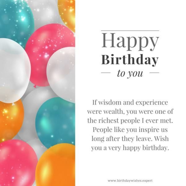 50 Classy Professional Birthday Wishes Stand Out