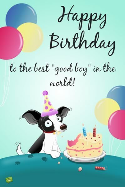 Happy Birthday, Cute Dog! | Heart 