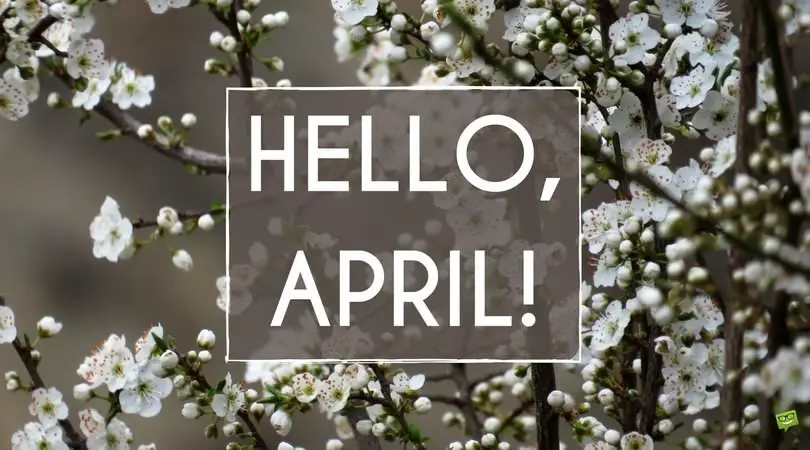 Hello, April!