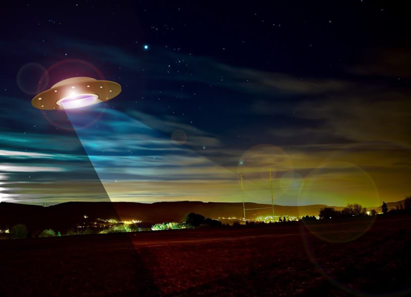 UFO Lands in London Hoax