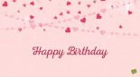 Happy Birthday.