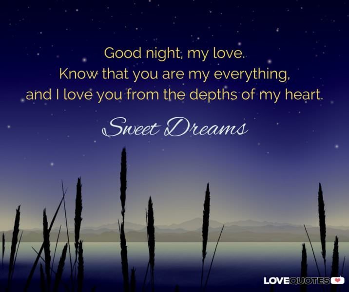 Good Night Messages for My Love