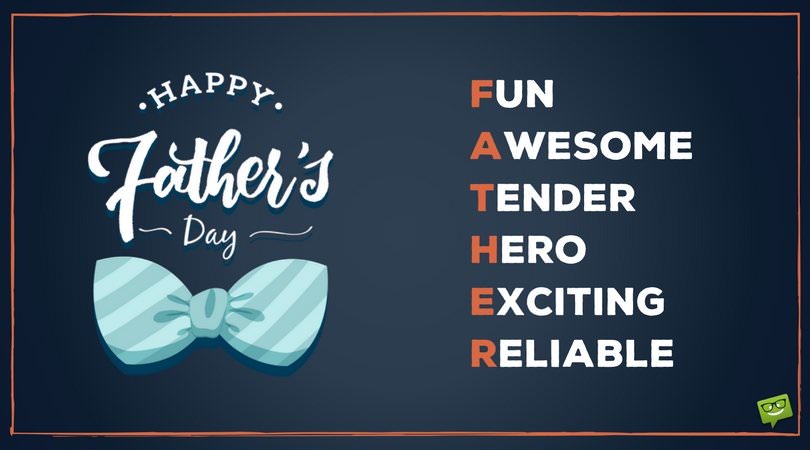 Happy Father's day!