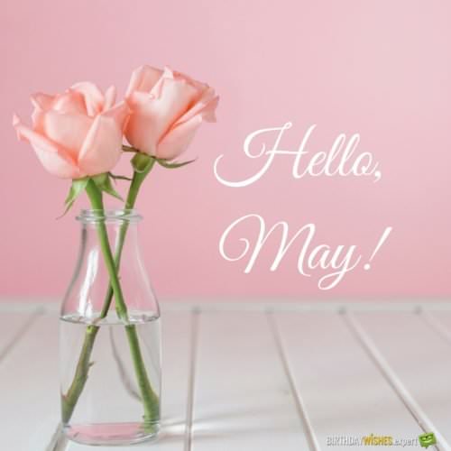 Hello, May!