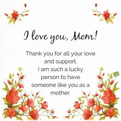 Mother I Love You Quotes I Love You" ♥ Messages And Quotes For My Mother And Father