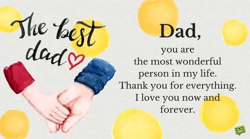 I Love You Dad Quote