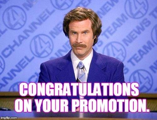 Congratulations For Promotion Meme