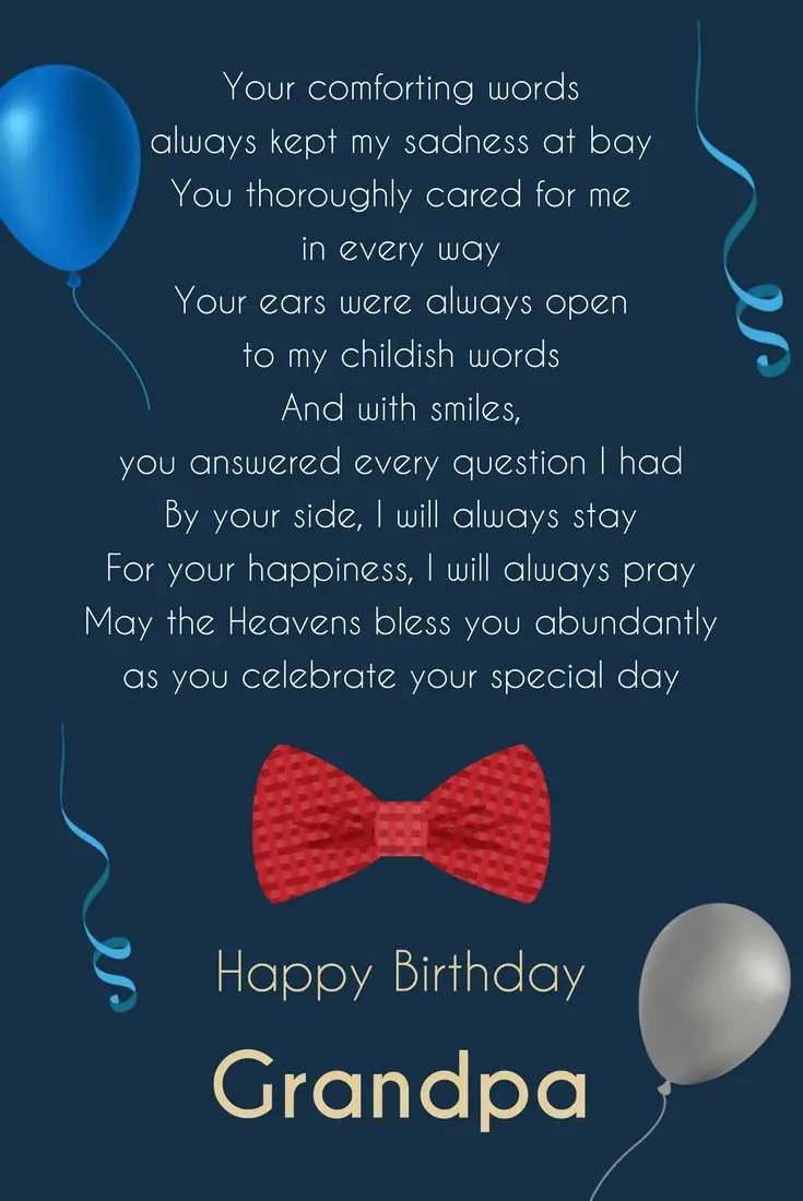 Birthday Poems for Grandma + Grandpa  Greetings to my 