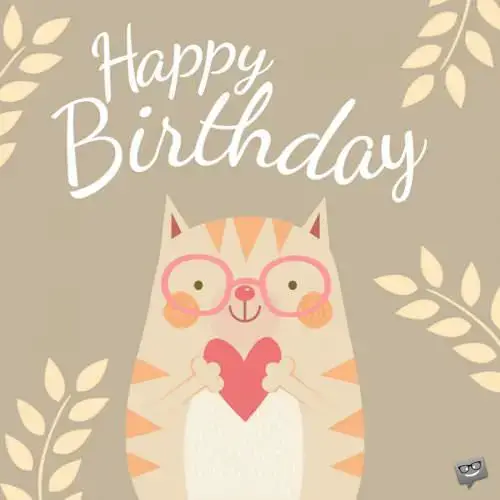 Happy Birthday.