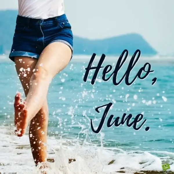 Hello, June.