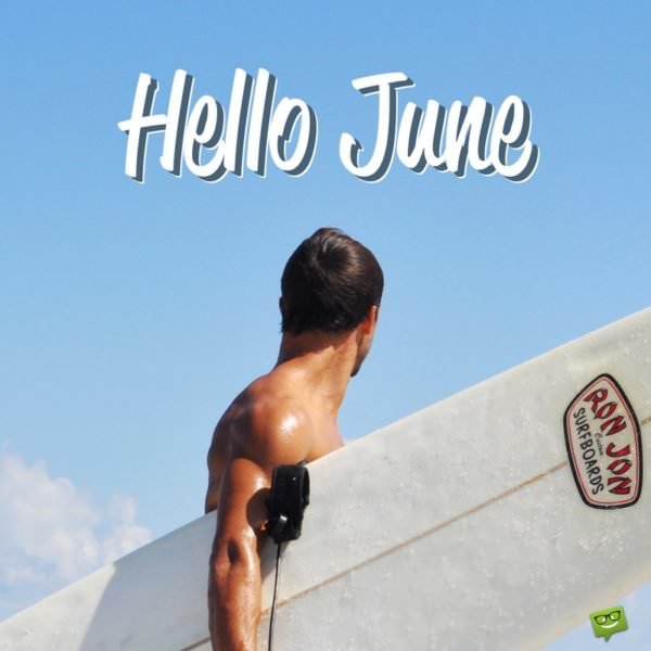 Hello, June.