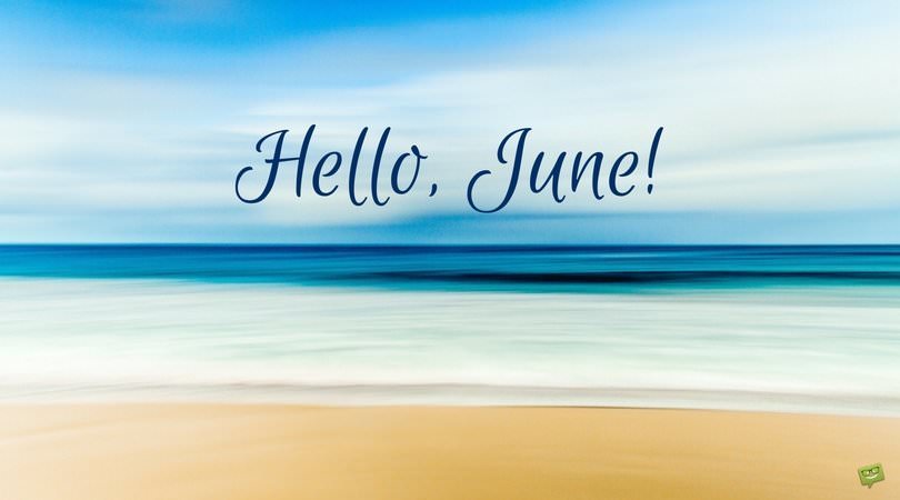 Hello, June.