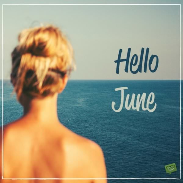 Hello, June.