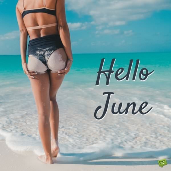 Hello, June.