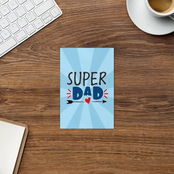Super Dad - Father's Day card / Greeting Card