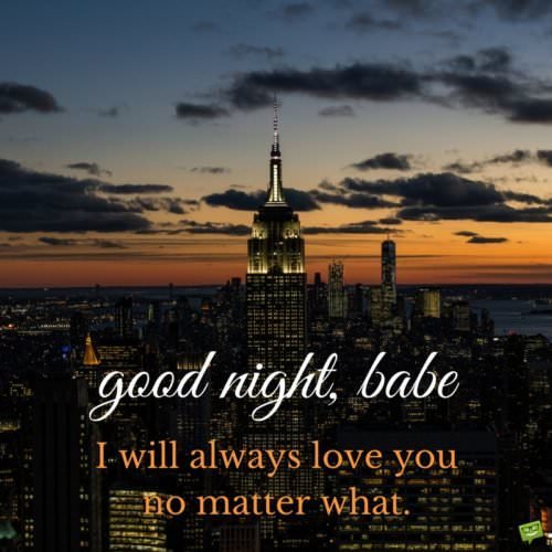 Google Good Night Message