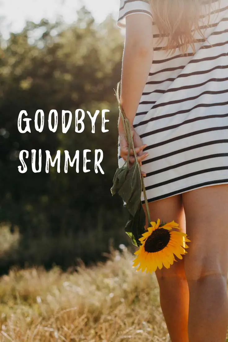 Goodbye, Summer  Farewell to the Hottest Season of the Year