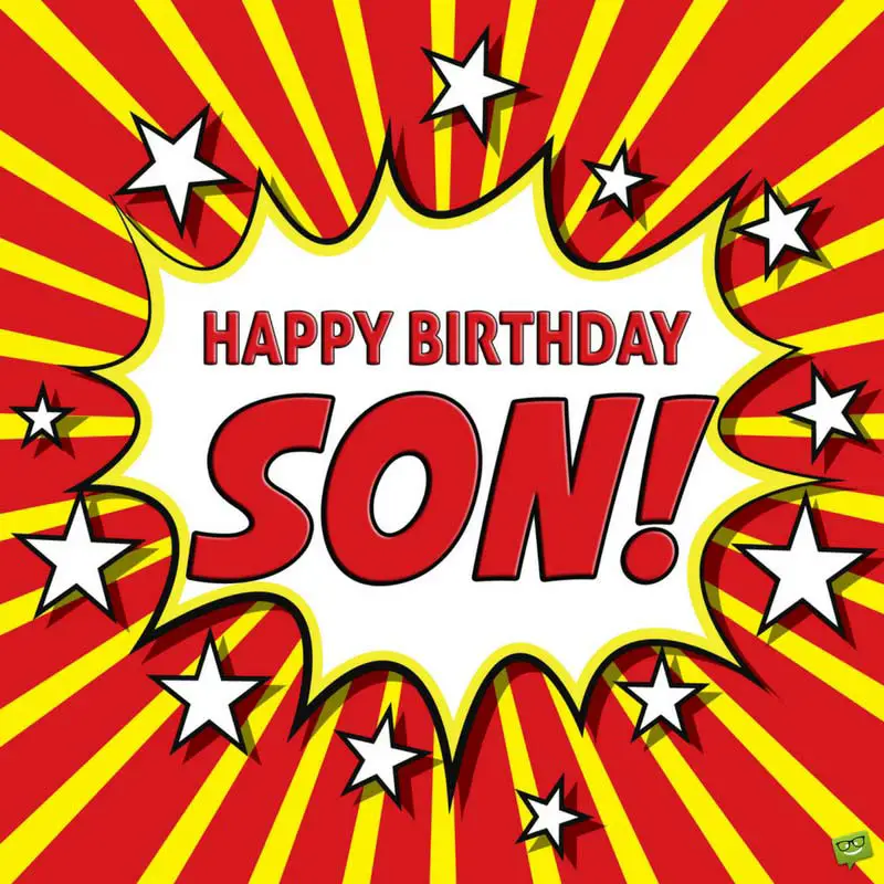 Happy Birthday, Son! 