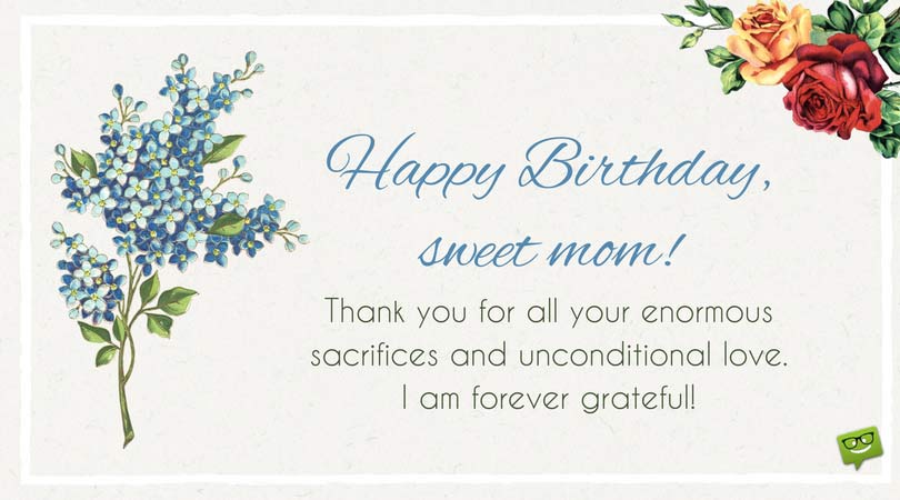 Happy Birthday Mom