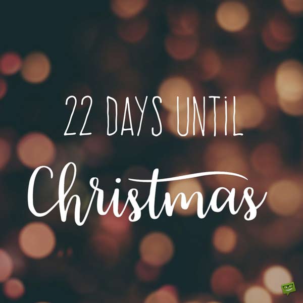A Christmas Countdown | How Many Days Until December 25th?