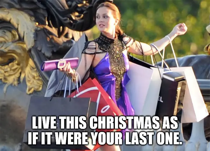 Christmas Shopping Addict Meme.