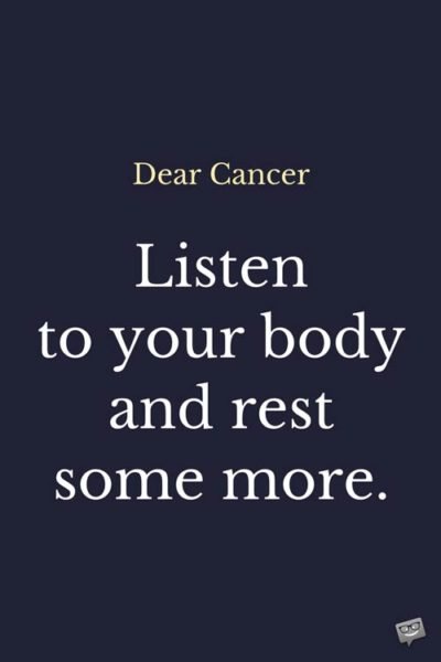 Listen to your body and rest some more.