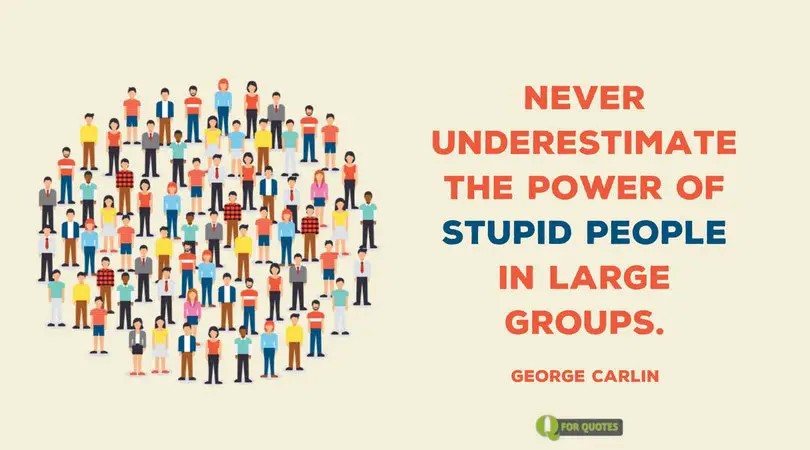 Quotes stupid people for stupid 60 Best