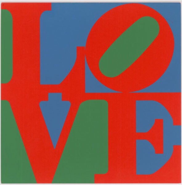 Robert Indiana. Love, 1965