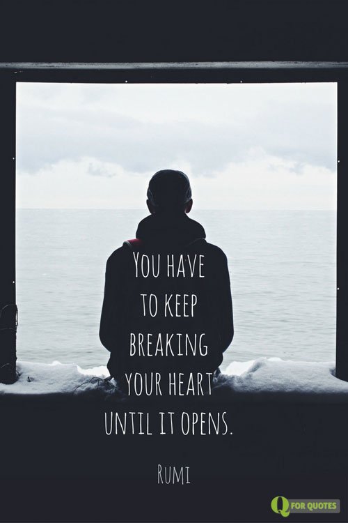 Rumi Quote About Heartbreak