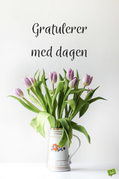 Gratulerer med dagen