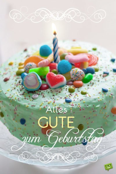 Alles Gute zum Geburtstag!