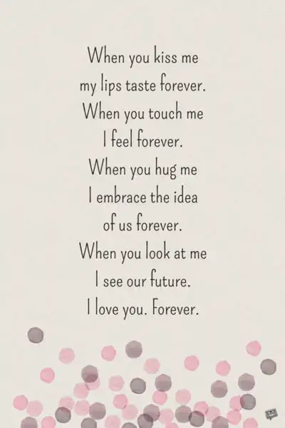 My future husband poems