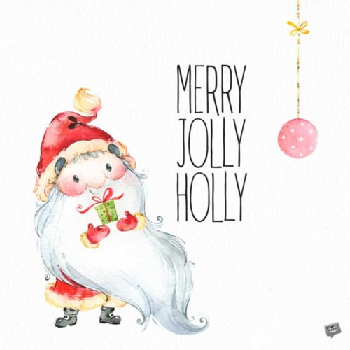 Merry Jolly Holly!