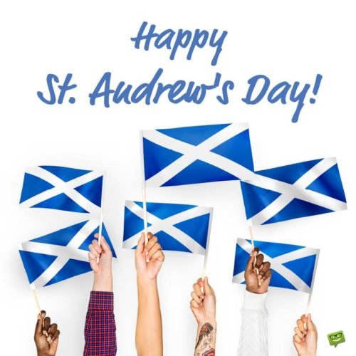 Happy St. Andrew's Day!