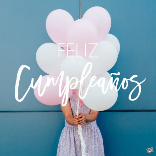 feliz cumpleaños