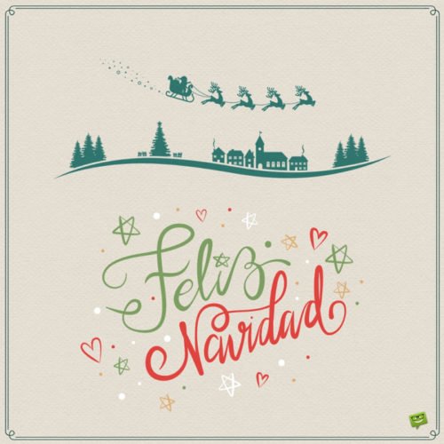 Feliz Navidad.