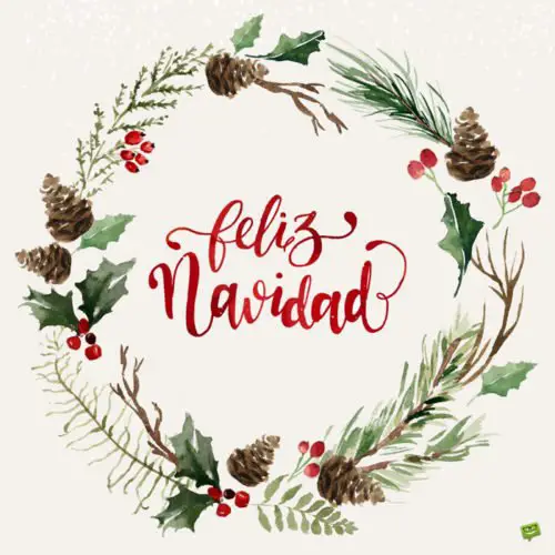 Feliz Navidad.