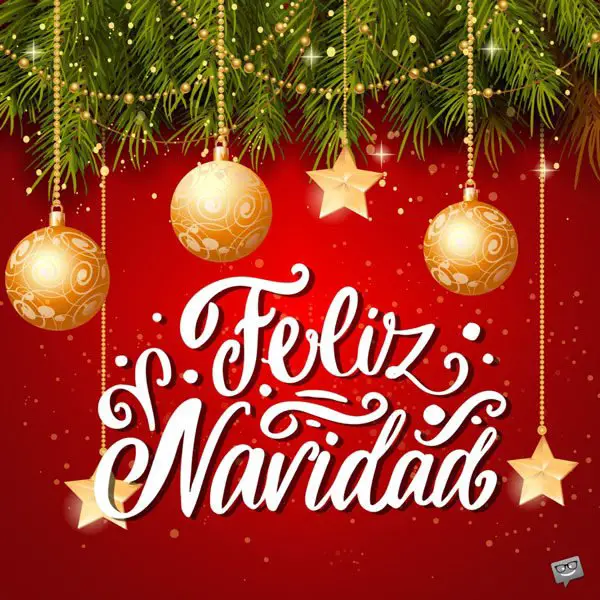 Feliz Navidad.