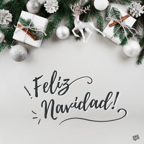 Feliz Navidad.