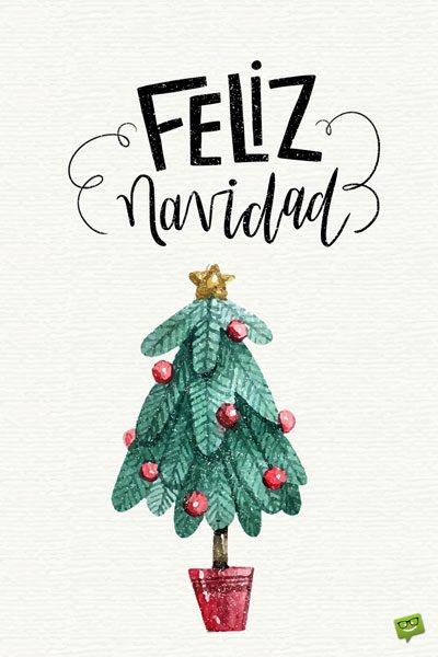 Feliz Navidad.