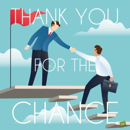 Thank you Email samples after an Interview. | Birthday Wishes Expert Thank you for the chance.